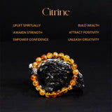 Citrine 100% Natural Stone 8mm Bracelet
