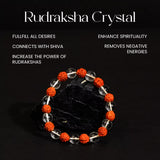 Rudraksha Crystal 100% Natural Bracelet