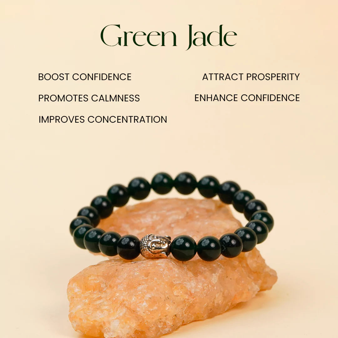Jade 100% Natural Stone 8mm Bracelet