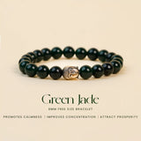 Jade 100% Natural Stone 8mm Bracelet