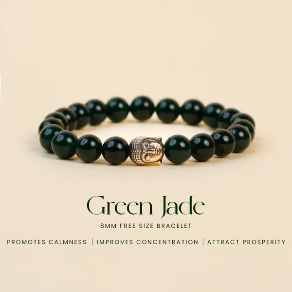 Jade 100% Natural Stone 8mm Bracelet