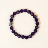 Amethyst 100% Natural Stone 8mm Bracelet