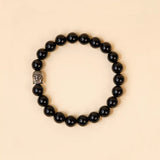 Black Tourmaline 100% Natural Stones 8mm Bracelet
