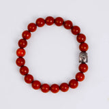 Red Jasper 100% Natural Stone 8mm Bracelet