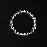 Clear Quartz 100% Natural Stone 8mm Bracelet